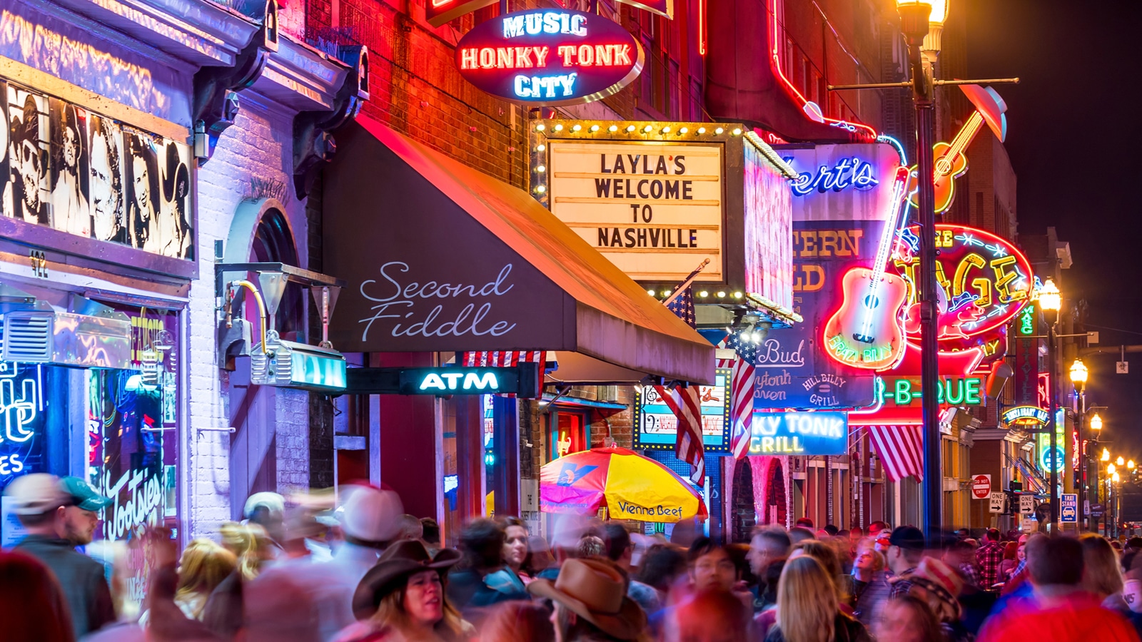 Nashville - The Capital Of Country Music And Live Music